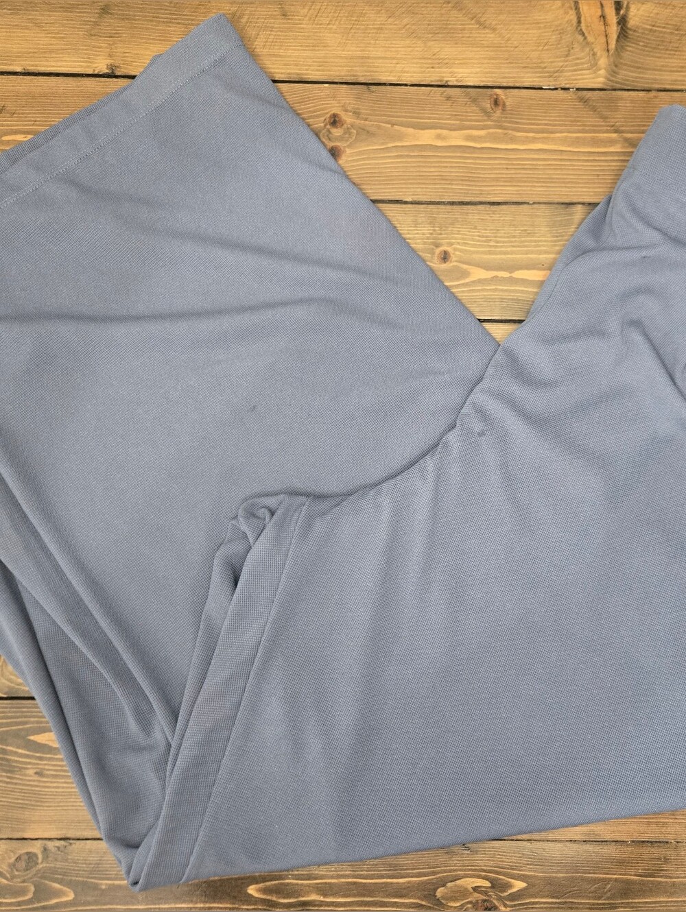 Womens Halara Flex™ High Waisted Pocket Wide Leg Waffle Work 2xl Slate Blue